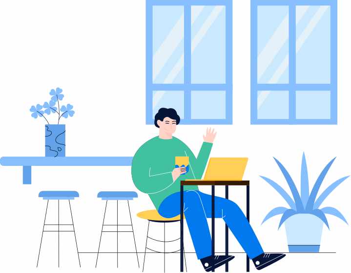 Digital marketing illustration