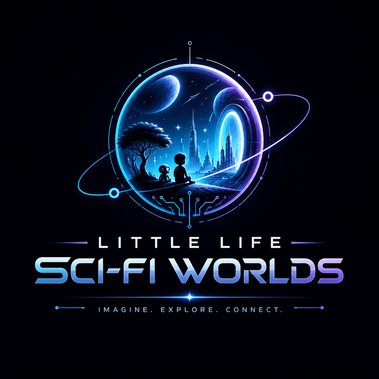 Little Life Sci-Fi Worlds logo